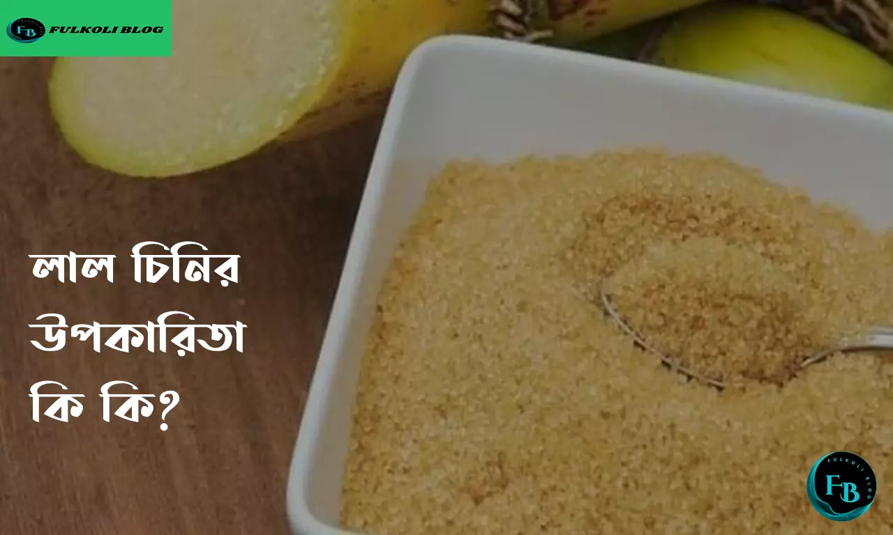 লাল চিনির উপকারিতা কি কি