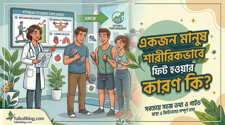 একজন মানুষ শারীরিকভাবে ফিট হওয়ার কারণ কি