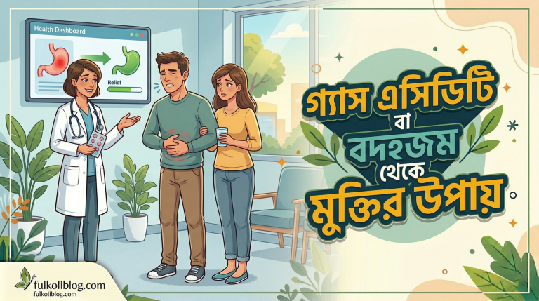 গ্যাস এসিডিটি বা বদহজম থেকে মুক্তির উপায়