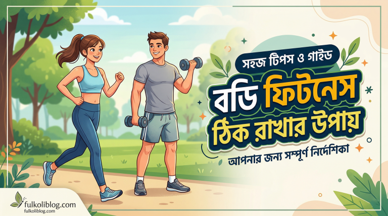 বডি ফিটনেস ঠিক রাখার উপায়